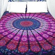 Indian Mandala Tapestry Wall Hanging Multifunctional Tapestry Boho Printed Bedspread Cover Yoga Mat Blanket Picnic cloth - Fab Getup Shop