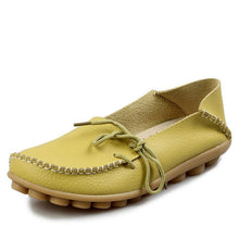 New Women Real Leather Shoes Moccasins Mother Loafers Soft Leisure Flats Female Driving Casual Footwear Size 35-42 In 15 Colors - Fab Getup Shop