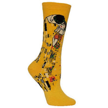 Fashion Art  Cotton Crew Socks  Painting Character Pattern for Women Men Harajuku Design Sox Calcetines Van Gogh - Fab Getup Shop