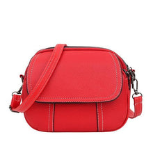 Soft PU leather ladies shoulder messenger bag designer multi-layer double zipper bag - Fab Getup Shop