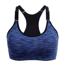 Sports Bra,Adjustable Spaghetti Strap Padded Top For Fitness Running Gym Athletic,Seamless Yoga Sports Bra Top - Fab Getup Shop