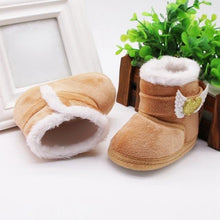Newborn Toddler Boots Winter First Walkers baby Girls Boys Shoes Soft Sole Fur Snow Booties for 0-18M - Fab Getup Shop
