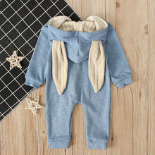 Baby Girl Rabbit Ear Romper Boy Jumpsuit Infant Outfits Kid Zip Warm 3D Bunny Long Sleeve Clothes Kids Rabbit Overall - Fab Getup Shop