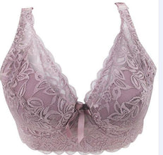 Ladies Women Sexy Underwear 3/4 Cup Padded Lace Sheer Bra - Fab Getup Shop