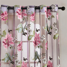 Floral Home Fabric Sheer Tulle Curtains For Living Room Children Bedroom Kitchen Door Curtains For Window Black Cortinas D - Fab Getup Shop