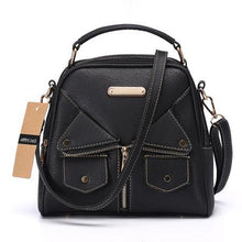 Annmouler Brand Women Messenger Bag Female Double Zipper Handbag Pu Leather Fashion Ladies Shoulder Bag Women Crossbody Bag - Fab Getup Shop