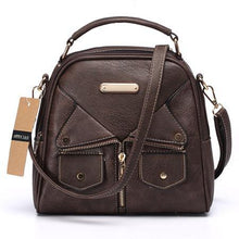 Annmouler Brand Women Messenger Bag Female Double Zipper Handbag Pu Leather Fashion Ladies Shoulder Bag Women Crossbody Bag - Fab Getup Shop