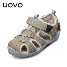 UOVO brand  summer beach kids shoes closed toe sandals for boys and girls designer toddler sandals for 4 - 15 years old kids - Fab Getup Shop