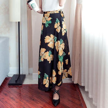 25 Colors  Bohemian High Waist Floral Print Summer Skirts Womens Boho Asymmetrical Chiffon Skirt Maxi Long Skirts - Fab Getup Shop