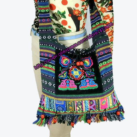 Tribal Ethnic Bolo Soulder Bag