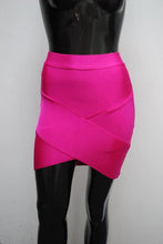 Women Hot Short Elastic Rayon Bandage Skirt Mini Sexy Slim Tight Pencil Night Club Party Candy 10 Colors  HL135-2 - Fab Getup Shop