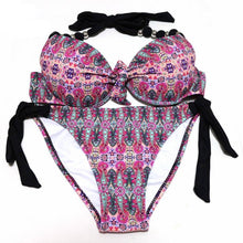 Bikinis Women Print Floral Bikini Women Swimsuits Brazilian Push Up Bikini Set Bathing Suits Plus Size Swimwear Female XXL - Fab Getup Shop