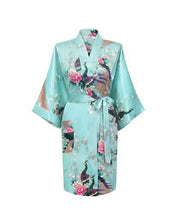 Silk Kimono Robe Bathrobe Women Satin Robe Robe Longue Femme For Women Night Sexy Robes Night Grow For Bridesmaid Summer - Fab Getup Shop
