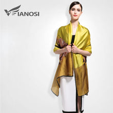 [VIANOSI]  Fashion bandana Luxury Scarve Woman Brand Silk Scarf Women Shawl High Quality Print hijab VA018 - Fab Getup Shop