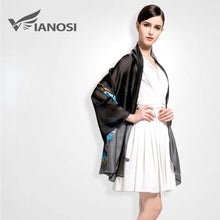 [VIANOSI]  Fashion bandana Luxury Scarve Woman Brand Silk Scarf Women Shawl High Quality Print hijab VA018 - Fab Getup Shop