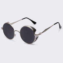 AOFLY Steampunk Vintage Sunglass Fashion round sunglasses women brand designer metal carving sun glasses men oculos de sol S1635 - Fab Getup Shop