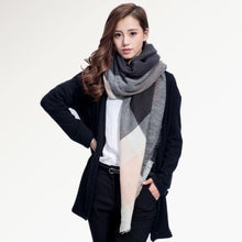 [VIANOSI]  plaid scarf women Thicken Soft Winter scarf Fashion Shawls and Scarves DS033 - Fab Getup Shop