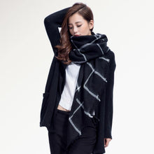 [VIANOSI]  plaid scarf women Thicken Soft Winter scarf Fashion Shawls and Scarves DS033 - Fab Getup Shop