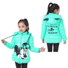 New winter girls jacket cartoon coat cotton-padded clothes cotton-padded clothes children's coat Kids clothes jacket for girls - Fab Getup Shop