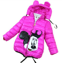 New winter girls jacket cartoon coat cotton-padded clothes cotton-padded clothes children's coat Kids clothes jacket for girls - Fab Getup Shop