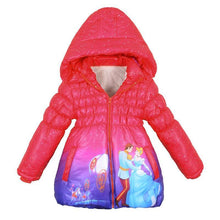 New winter girls jacket cartoon coat cotton-padded clothes cotton-padded clothes children's coat Kids clothes jacket for girls - Fab Getup Shop