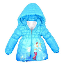 New winter girls jacket cartoon coat cotton-padded clothes cotton-padded clothes children's coat Kids clothes jacket for girls - Fab Getup Shop