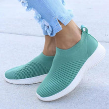 Women Shoes Knitting Sock Sneakers Women Spring Summer Slip On Flat Shoes Women - Fab Getup Shop