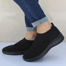 Women Shoes Knitting Sock Sneakers Women Spring Summer Slip On Flat Shoes Women - Fab Getup Shop