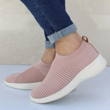 Women Shoes Knitting Sock Sneakers Women Spring Summer Slip On Flat Shoes Women - Fab Getup Shop