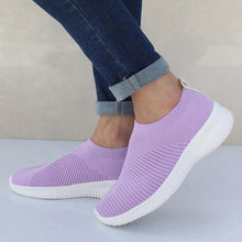 Women Shoes Knitting Sock Sneakers Women Spring Summer Slip On Flat Shoes Women - Fab Getup Shop