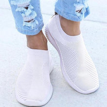Women Shoes Knitting Sock Sneakers Women Spring Summer Slip On Flat Shoes Women - Fab Getup Shop