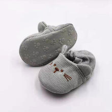 Adorable Infant Slippers Toddler Baby Boy Girl Knit Crib Shoes Cute Cartoon Anti-slip Prewalker Baby Slippers - Fab Getup Shop