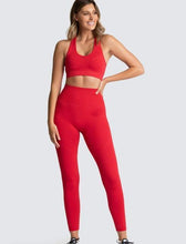 Seamless Hyperflex Workout Set Sport Leggings and Top Set Yoga Outfits - Fab Getup Shop