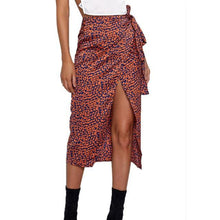 Skirt Summer Fashion  Print High Waist Irregular Split Bandage Pencil Skirt Daily Casual - Fab Getup Shop