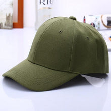 Black Cap Solid Color Baseball Cap Snapback Caps - Fab Getup Shop