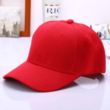 Black Cap Solid Color Baseball Cap Snapback Caps - Fab Getup Shop