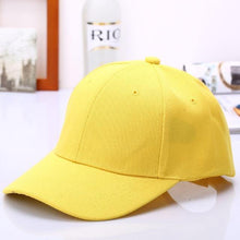 Black Cap Solid Color Baseball Cap Snapback Caps - Fab Getup Shop