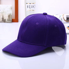 Black Cap Solid Color Baseball Cap Snapback Caps - Fab Getup Shop