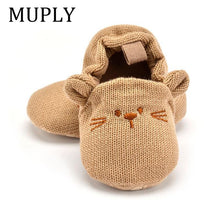 Adorable Infant Slippers Toddler Baby Boy Girl Knit Crib Shoes Cute Cartoon Anti-slip Prewalker Baby Slippers - Fab Getup Shop