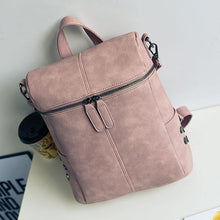 Backpack Women PU leather Shoulder Bag For Teenage Girls Fashion Vintage Rucksack Designer School mochila XA568H - Fab Getup Shop