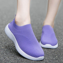Women Vulcanized  Sneakers Slip On Flats Shoes Women Loafers - Fab Getup Shop