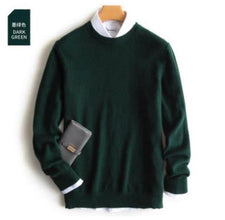 Cashmere cotton sweater men 2020 autumn winter jersey Jumper Robe hombre pull homme hiver pullover men o-neck Knitted sweaters - Fab Getup Shop
