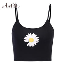 Floral Off Shoulder Spaghetti Straps Sleeveless Crop Top - Fab Getup Shop