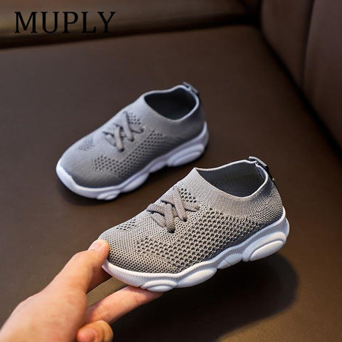 Kids Shoes Anti-slip Soft Rubber Bottom Baby Sneaker Casual Flat Sneakers Shoes - Fab Getup Shop