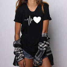 T Shirt Women Loose Short-Sleeved Leaf Print Tshirt O-Neck Summer Top Short Sleeve - Fab Getup Shop