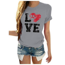 T Shirt Women Loose Short-Sleeved Leaf Print Tshirt O-Neck Summer Top Short Sleeve - Fab Getup Shop