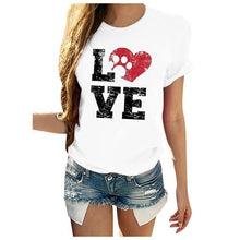 T Shirt Women Loose Short-Sleeved Leaf Print Tshirt O-Neck Summer Top Short Sleeve - Fab Getup Shop