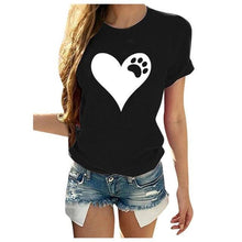 T Shirt Women Loose Short-Sleeved Leaf Print Tshirt O-Neck Summer Top Short Sleeve - Fab Getup Shop