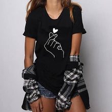 T Shirt Women Loose Short-Sleeved Leaf Print Tshirt O-Neck Summer Top Short Sleeve - Fab Getup Shop