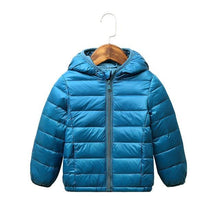 Autumn Winter Hooded Children Down Jackets For Girls Candy Color Warm Kids Down Coats For Boys - Fab Getup Shop